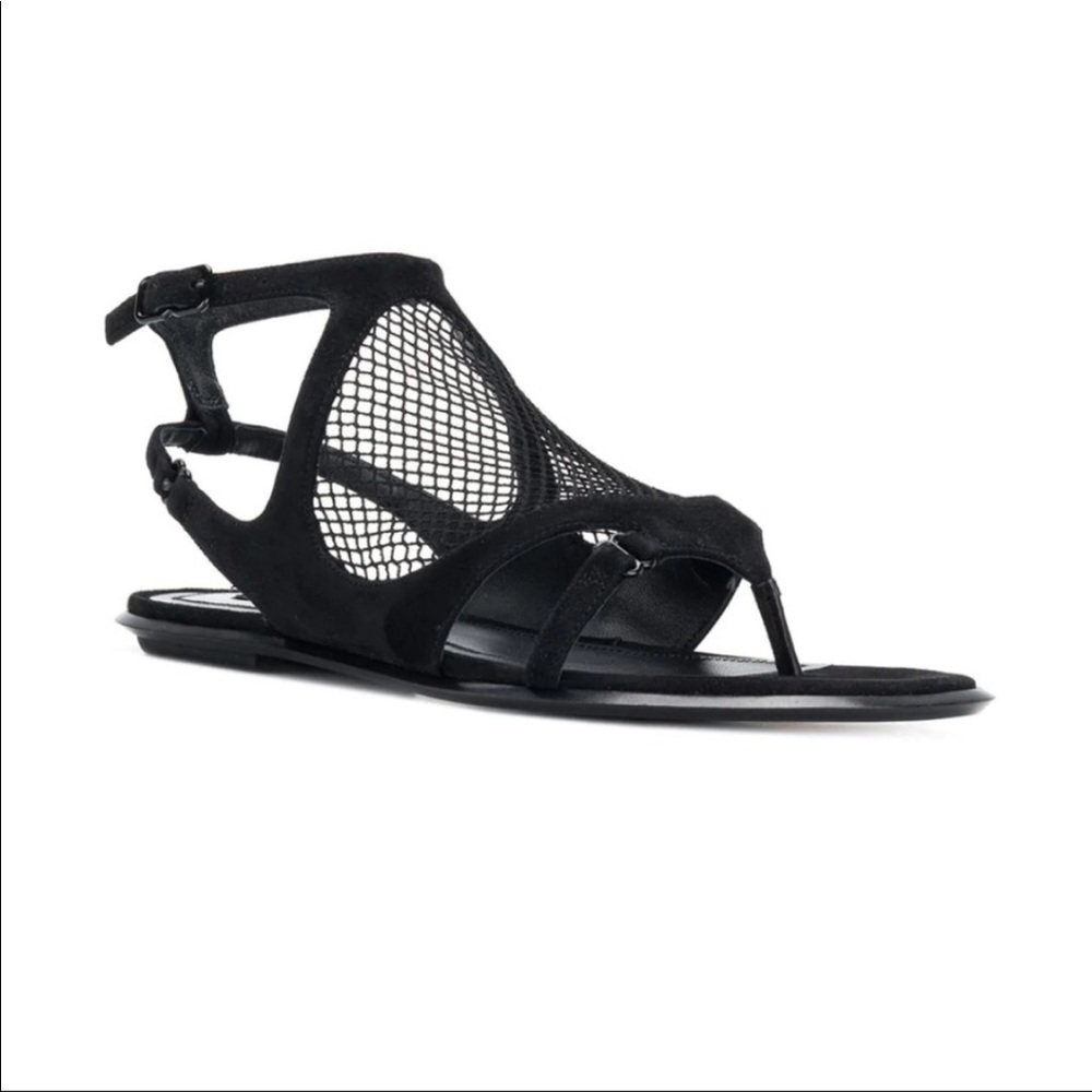 Worn once Alexander Wang Gaia Fishnet Sandals 39.5